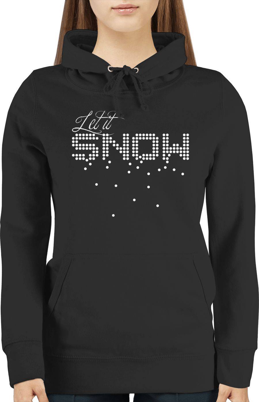 Shirtracer Let It Snow Schneeflocken: T-Shirt Gym Bag Shirtracer