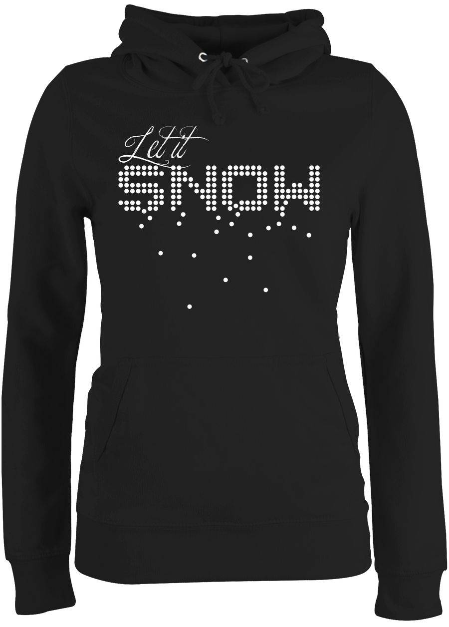 Shirtracer Let it snow Schneeflocken: T-Shirt Gym Bag Shirtracer
