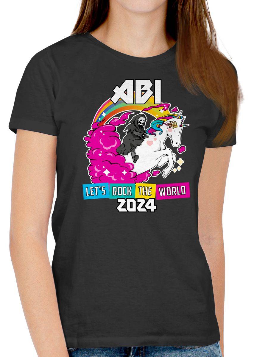 Shirtracer Lets Rock The World - Abi 2024 Shirts & Mehr Shirtracer