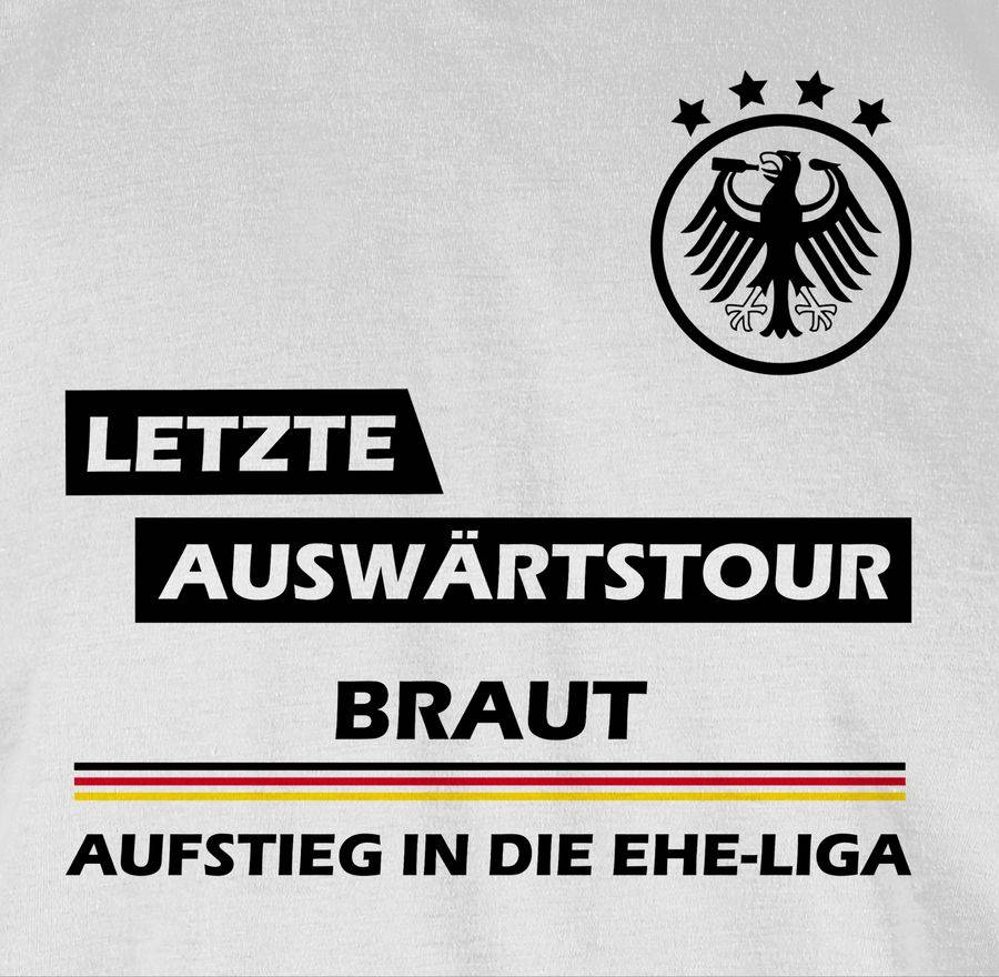 Shirtracer Letzte Auswärtstour Braut Shirts & Mehr Shirtracer