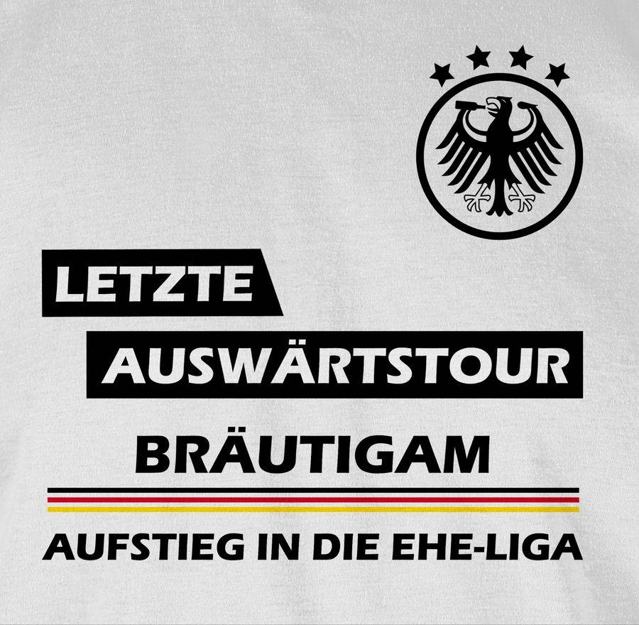 Shirtracer Letzte Auswärtstour Bräutigam Shirts & Mehr Shirtracer