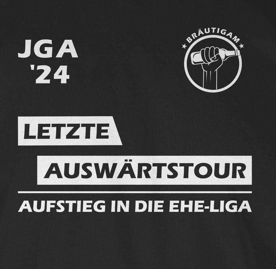 Shirtracer Letzte Auswärtstour - JGA 2024 I Team Bräutigam: Tshirt Rucksack Shirtracer