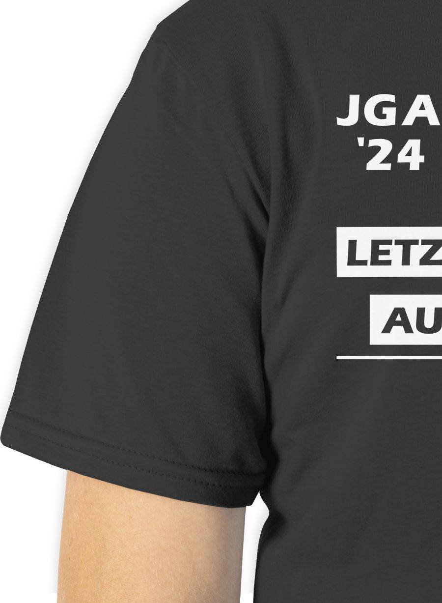 Shirtracer Letzte Auswärtstour Team Bräutigam: T-Shirt Turnbeutel Shirtracer