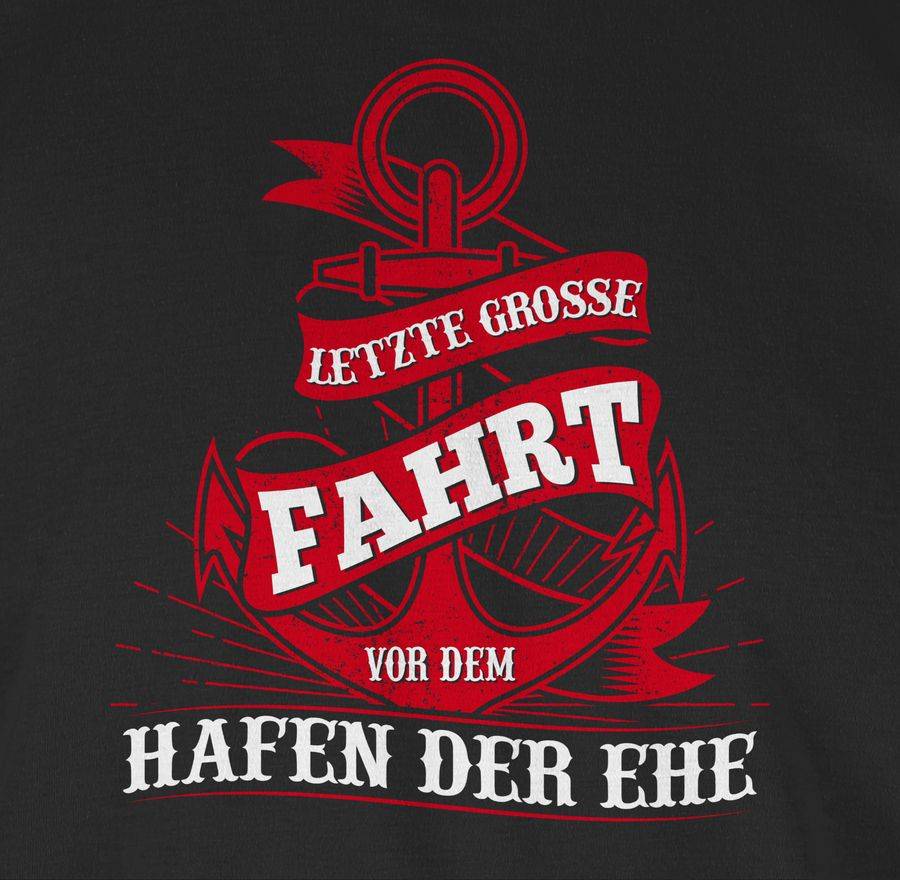 Shirtracer Letzte Große Fahrt Vor Dem Hafen Der Ehe: T-Shirt Gym Bag Shirtracer