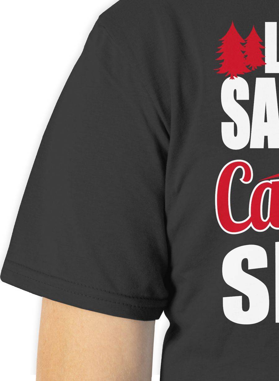 Shirtracer Letztes Sauberes Camping Shirt: Tshirt Rucksack Shirtracer