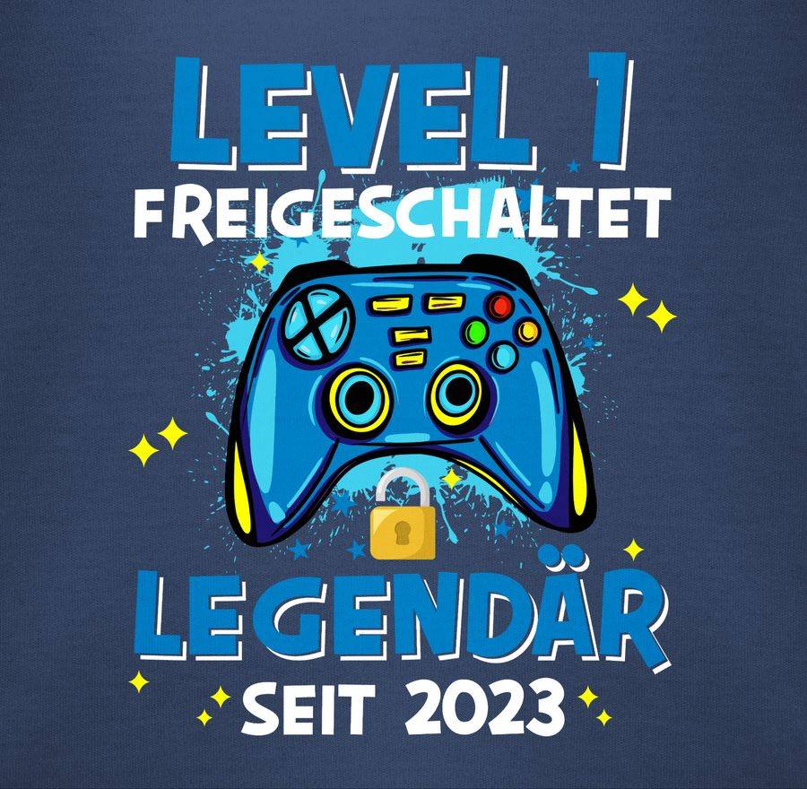 Shirtracer Level 1 Freigeschaltet Legendär Seit 2023: T-Shirt Gym Bag Shirtracer