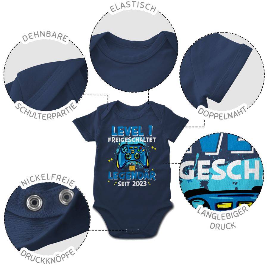 Shirtracer Level 1 Freigeschaltet Legendär Seit 2023: T-Shirt Gym Bag Shirtracer