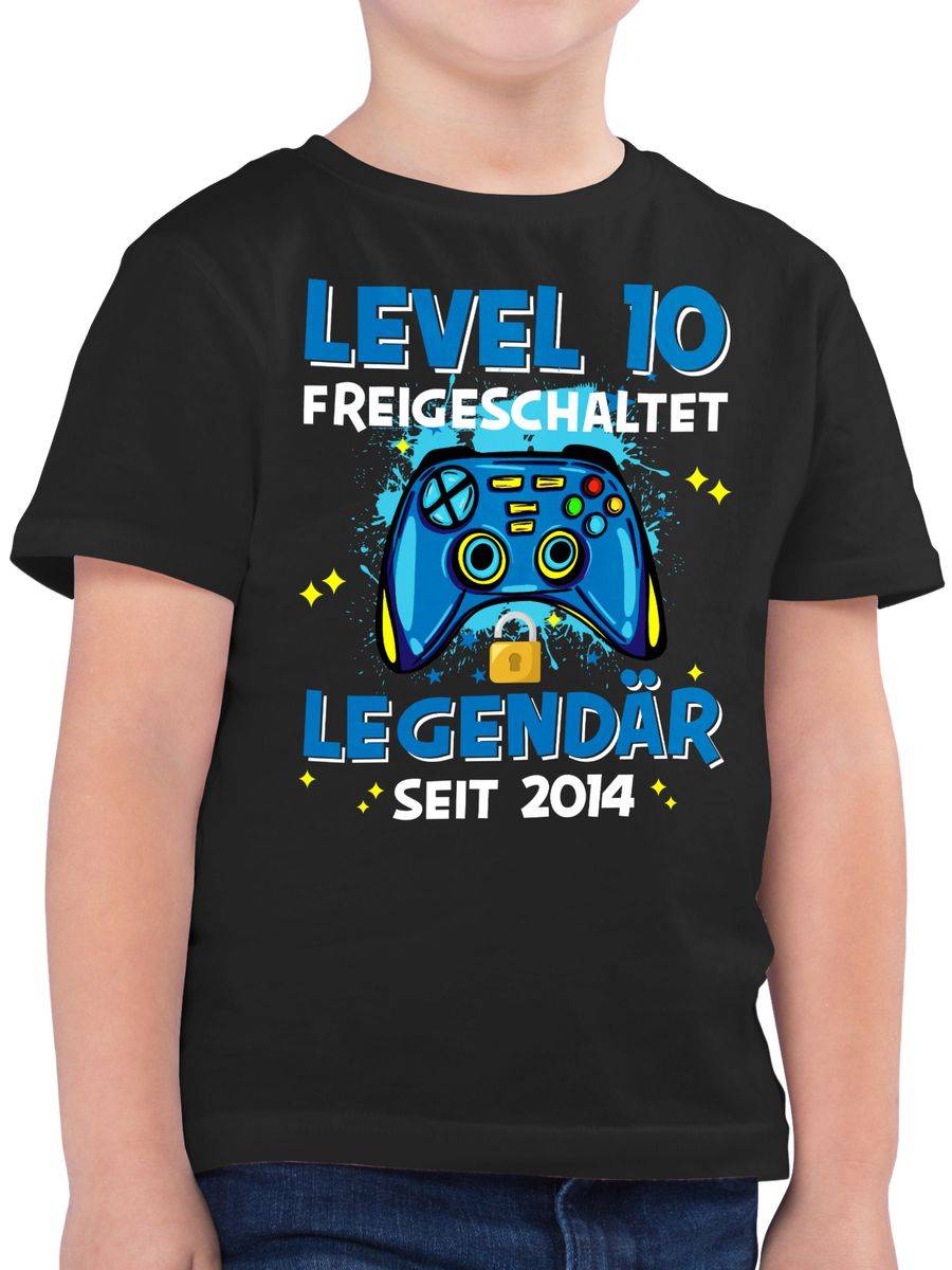 Shirtracer Level 10 Freigeschaltet Legendär Seit 2014 Shirts & Mehr Shirtracer