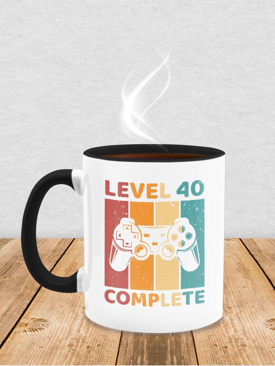 Shirtracer Level 40 Complete - Vierzig Freigeschalten Unlocked Completed - Zocker Gamer: Ts Shirtracer