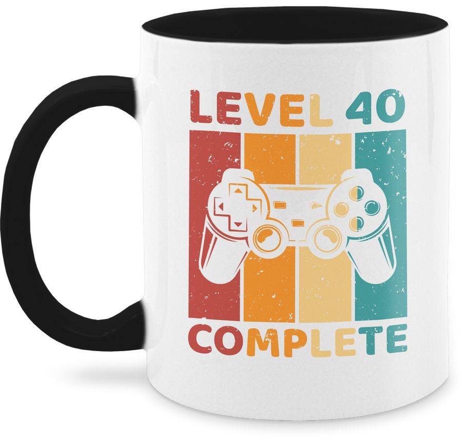 Shirtracer Level 40 Complete - Vierzig Freigeschalten Unlocked Completed - Zocker Gamer: Ts Shirtracer