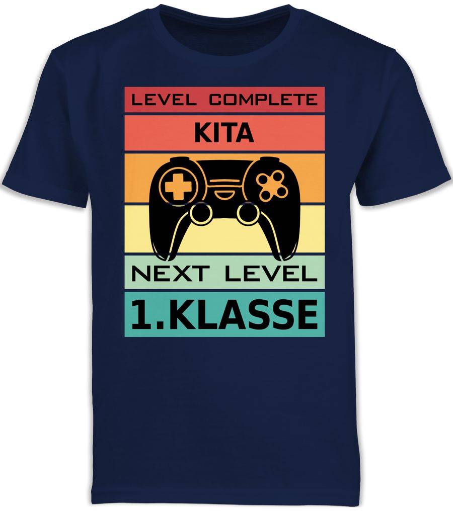 Shirtracer Level Complete Kita - Next Level 1. Klasse Shirts & Mehr Shirtracer
