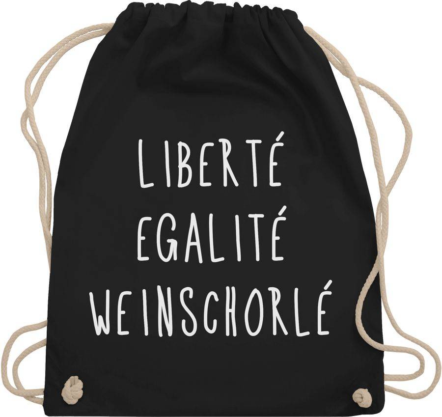 Shirtracer Liberte Egalite Weinschorle weiß Shirts & Mehr Shirtracer