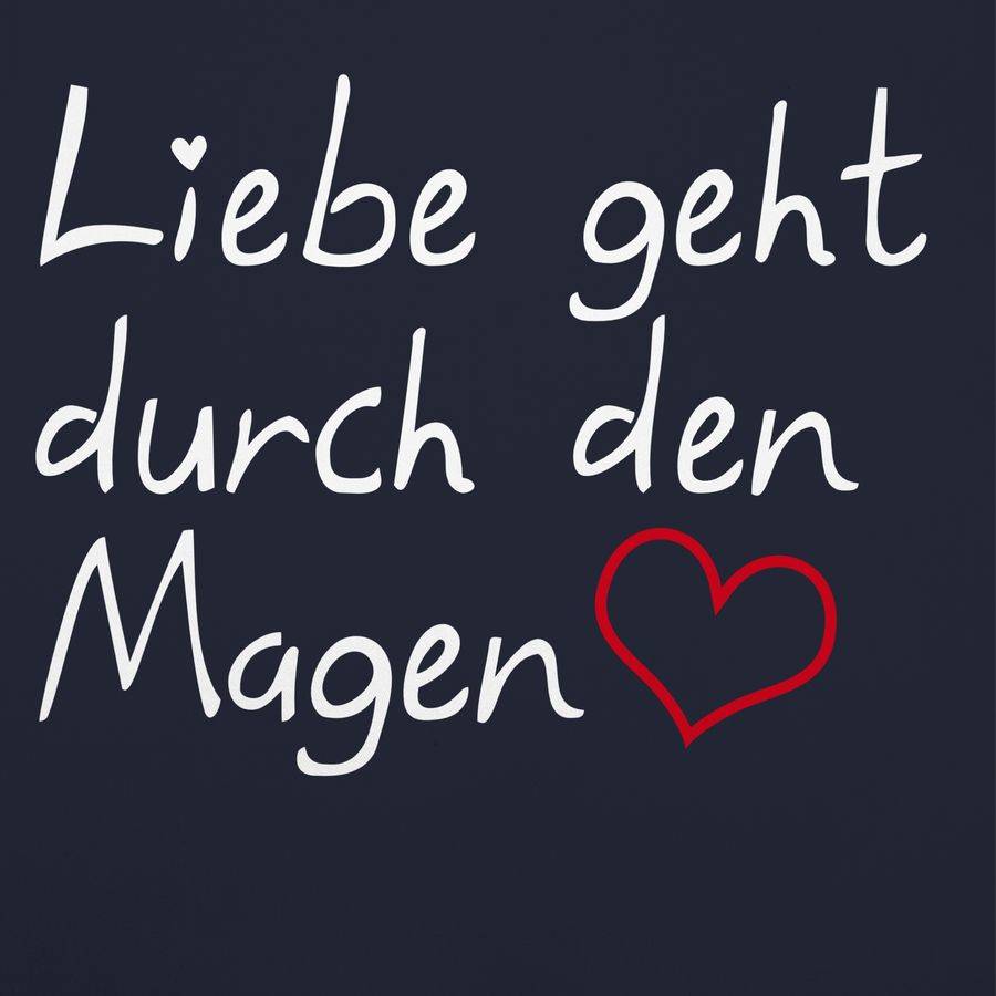 Shirtracer Liebe Geht Durch Den Magen Shirts & Mehr Shirtracer