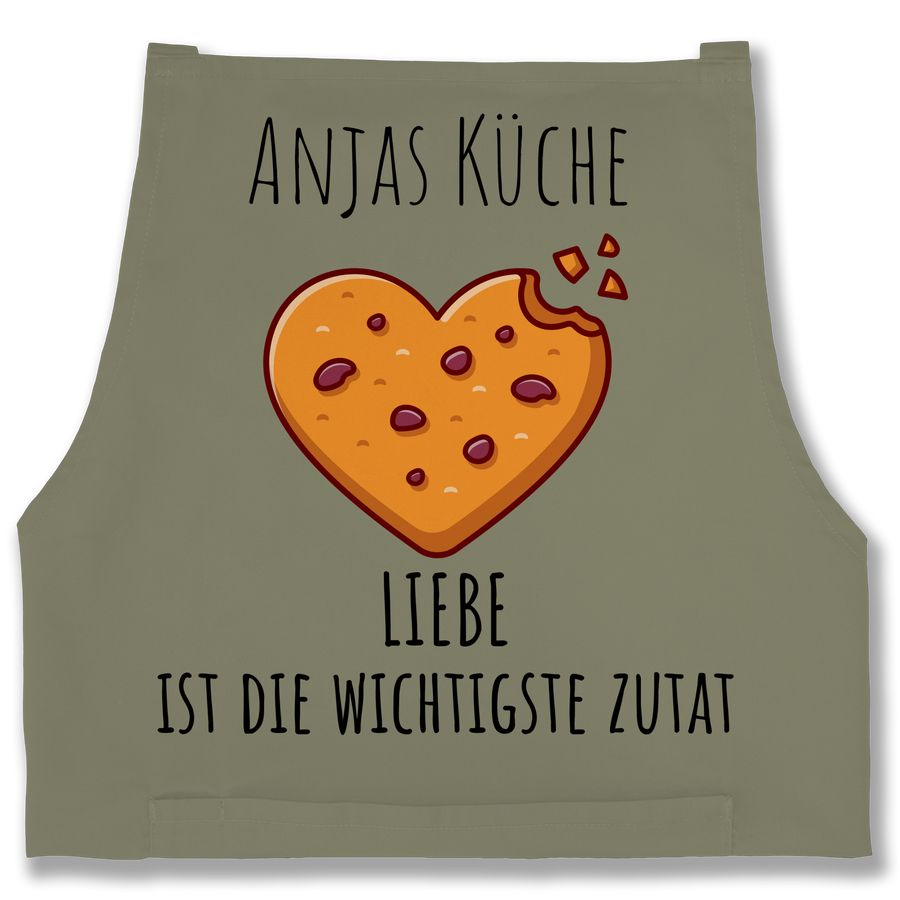 Shirtracer Liebe ist die wichtigste Zutat mit Name: T-Shirt Turnbeutel Shirtracer