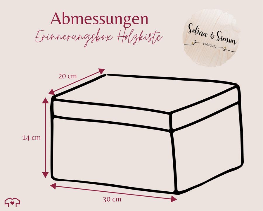 Shirtracer Liebes Erinnerungsbox Mit Name Datum Beziehung Love Erinnerungen Partner