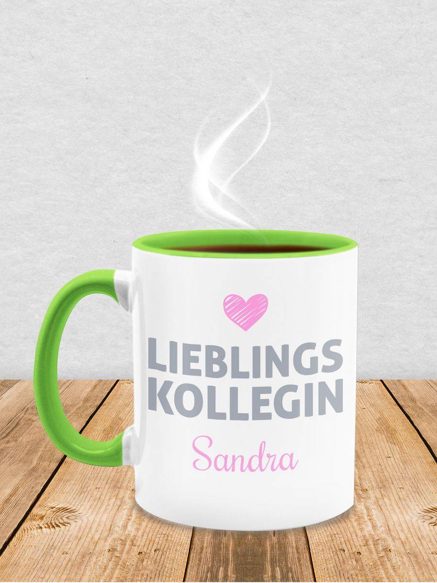 Shirtracer Lieblings-Kollegin Name - Geschenk Personalisiert Abschiedsgeschenk Kollegin Mit Shirtracer
