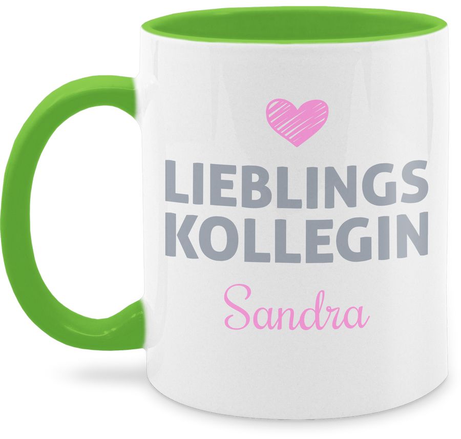 Shirtracer Lieblings-Kollegin Name - Geschenk personalisiert Abschiedsgeschenk Kollegin Mit Shirtracer