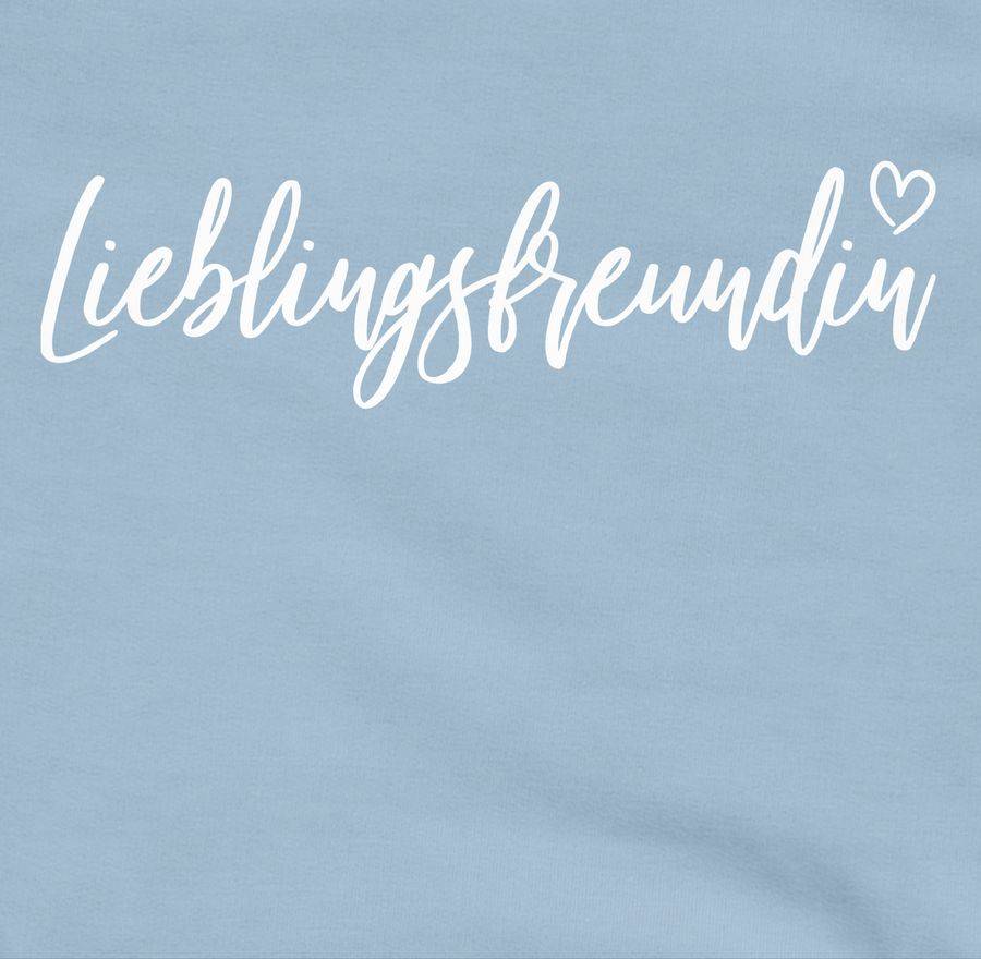 Shirtracer Lieblingsfreundin Weiß Shirts & Mehr Shirtracer