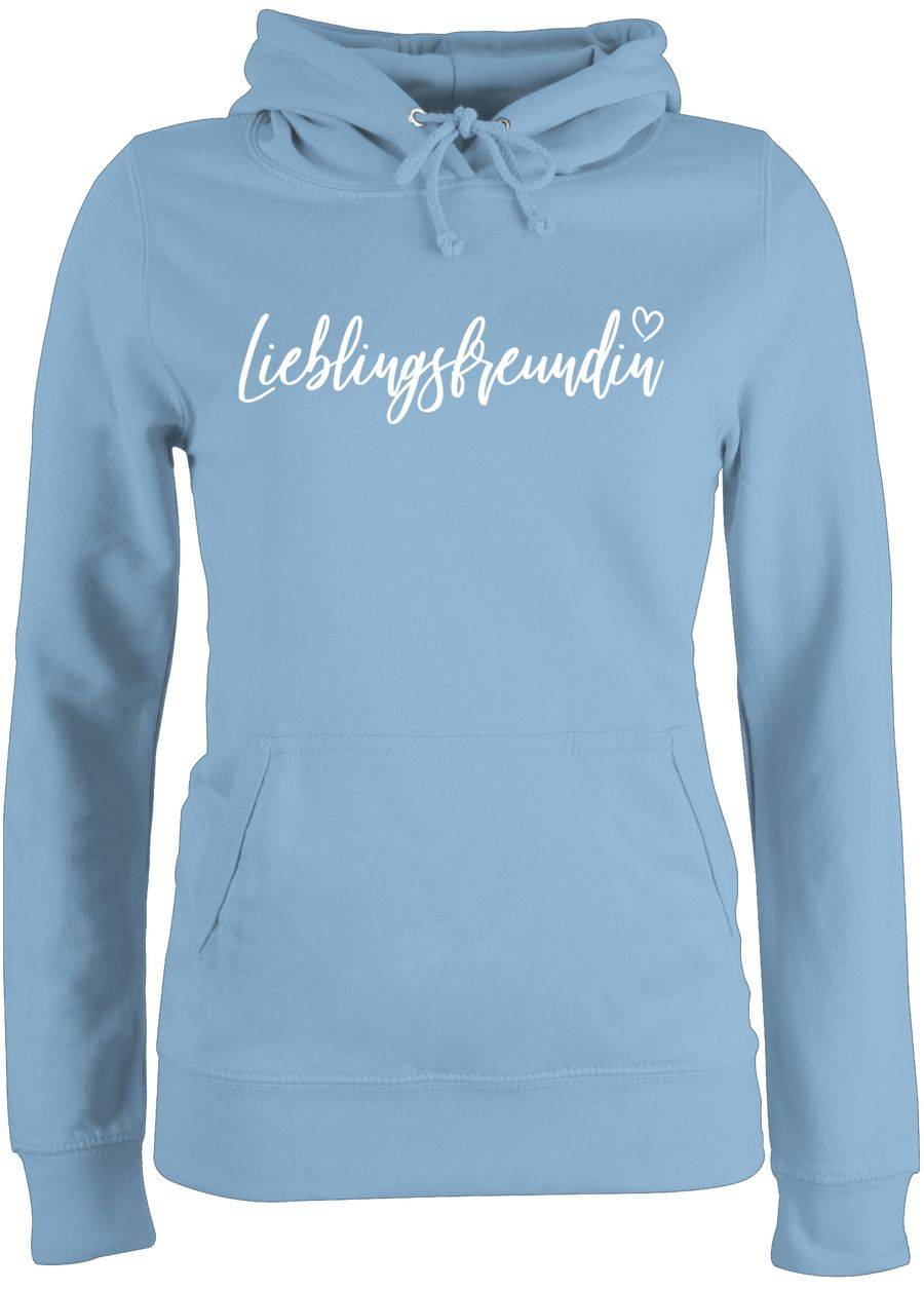 Shirtracer Lieblingsfreundin Weiß Shirts & Mehr Shirtracer
