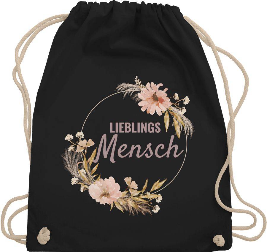 Shirtracer Lieblingsmensch Trockenblumenkranz Boho Aquarell Shirts & Mehr Shirtracer