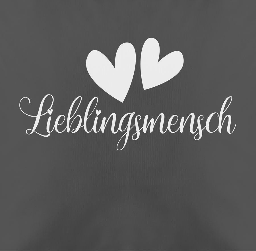 Shirtracer Lieblingsmensch - Weiß Shirts & Mehr Shirtracer