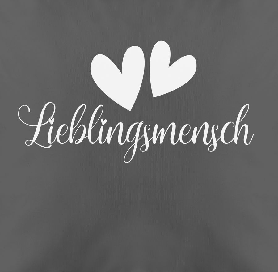 Shirtracer Lieblingsmensch - Weiß Shirts & Mehr Shirtracer