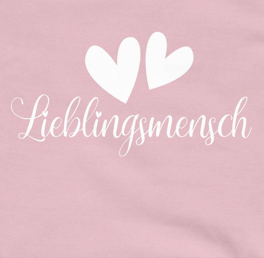 Shirtracer Lieblingsmensch - Weiß Shirts & Mehr Shirtracer