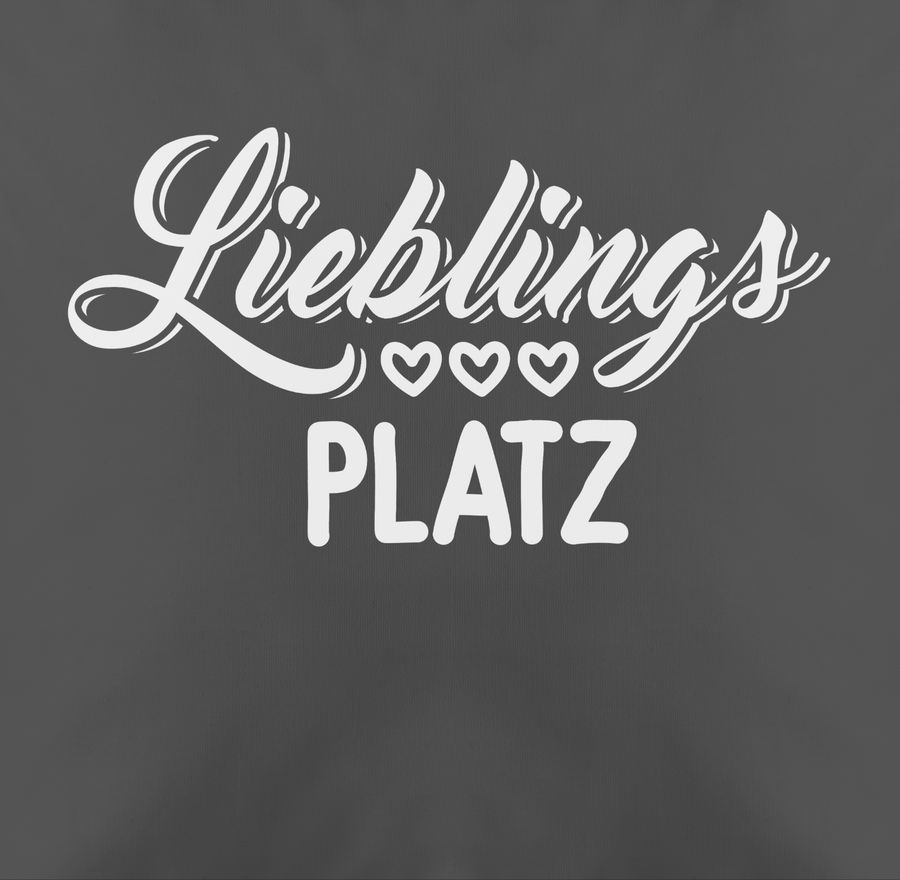 Shirtracer Lieblingsplatz - Weiß Shirts & Mehr Shirtracer