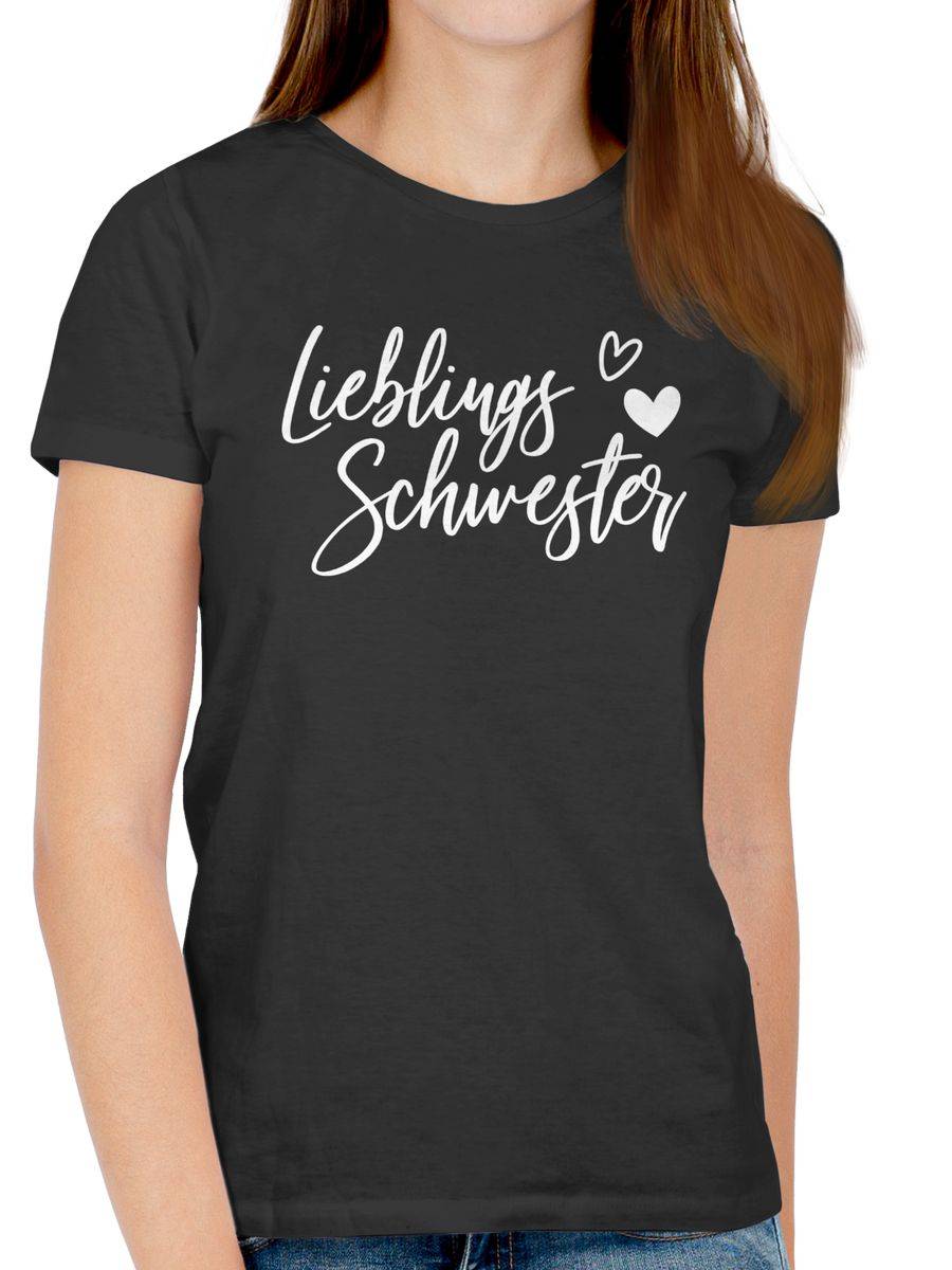 Shirtracer Lieblingsschwester Weiss Shirts & Mehr Shirtracer