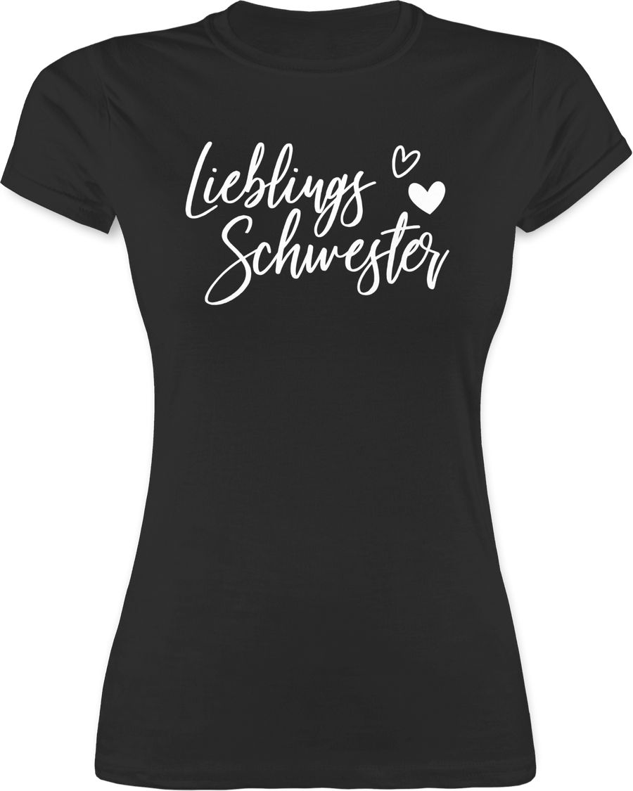 Shirtracer Lieblingsschwester Weiss Shirts & Mehr Shirtracer