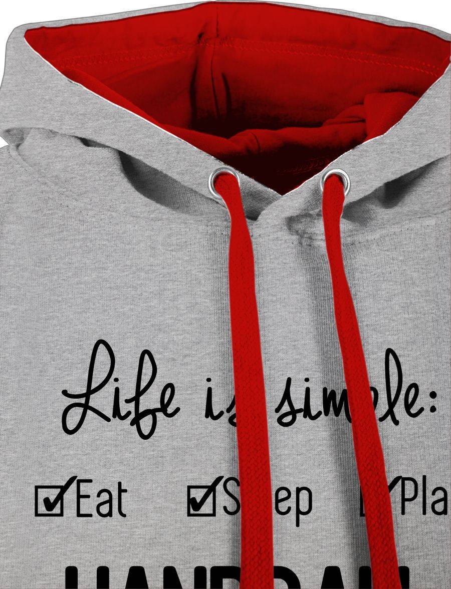 Shirtracer Life Is Simple Handball Shirts & Mehr Shirtracer