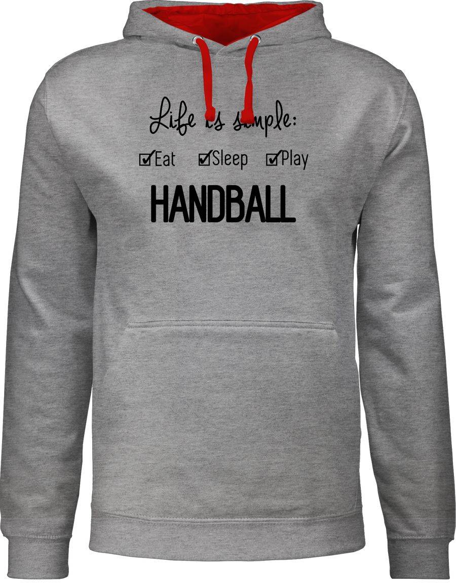 Shirtracer Life is simple Handball Shirts & Mehr Shirtracer