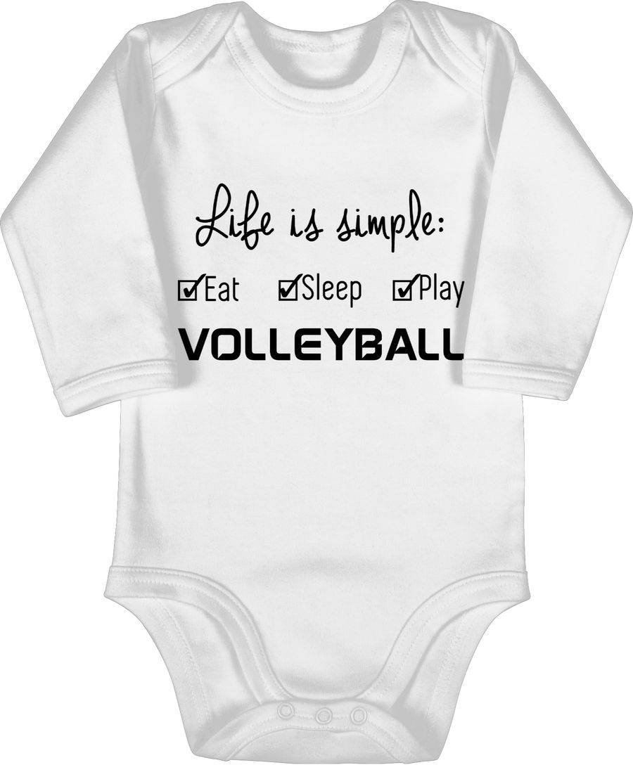 Shirtracer Life is simple Volleyball Shirts & Mehr Shirtracer