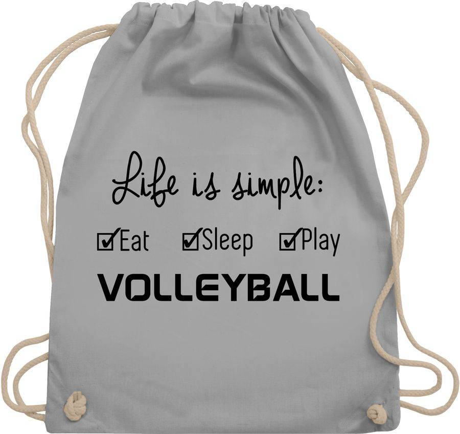 Shirtracer Life Is Simple Volleyball Shirts & Mehr Shirtracer