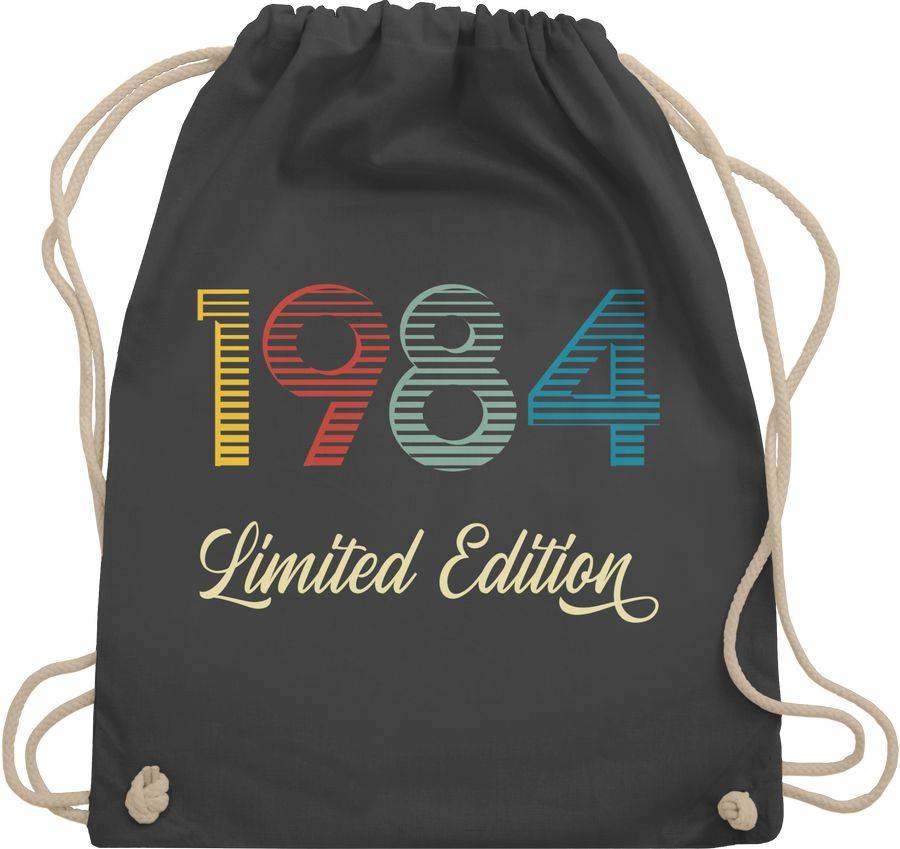 Shirtracer Limited Edition 1984 Vierzigster: Tshirt Rucksack Shirtracer