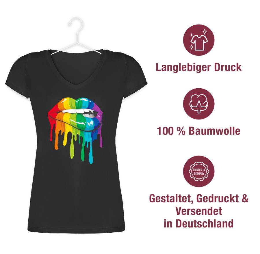 Shirtracer Lippen LGBT & LGBTQ Shirts & Mehr Shirtracer