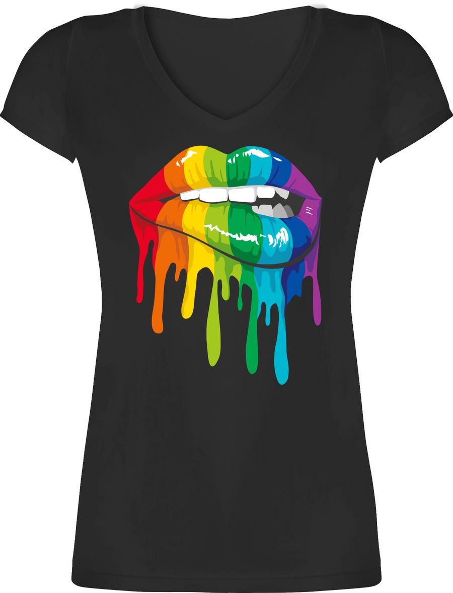 Shirtracer Lippen LGBT & LGBTQ Shirts & Mehr Shirtracer