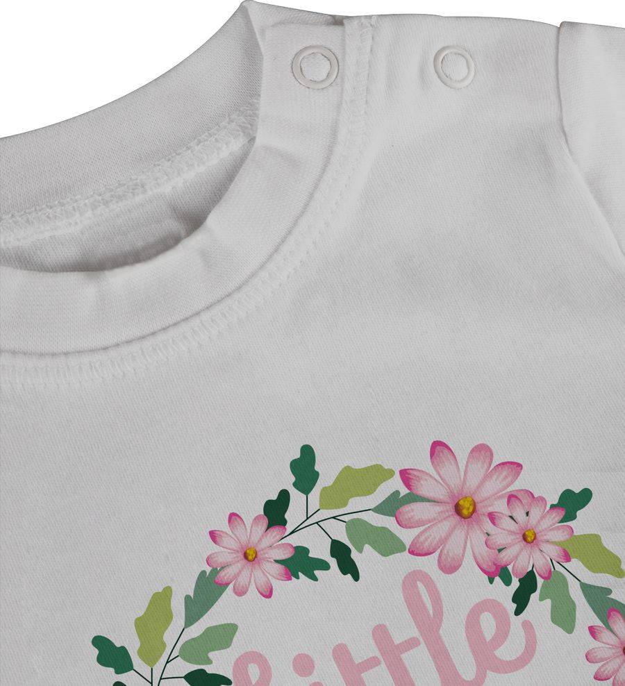 Shirtracer Little Sister Mit Blumenkranz Shirts & Mehr Shirtracer