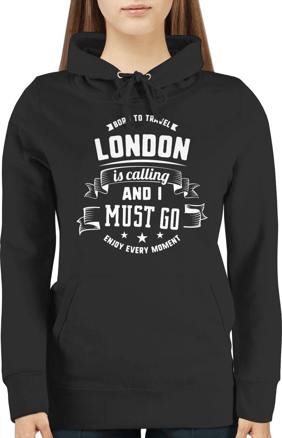 Shirtracer London Is Calling And I Must Go Weiß Shirts & Mehr Shirtracer