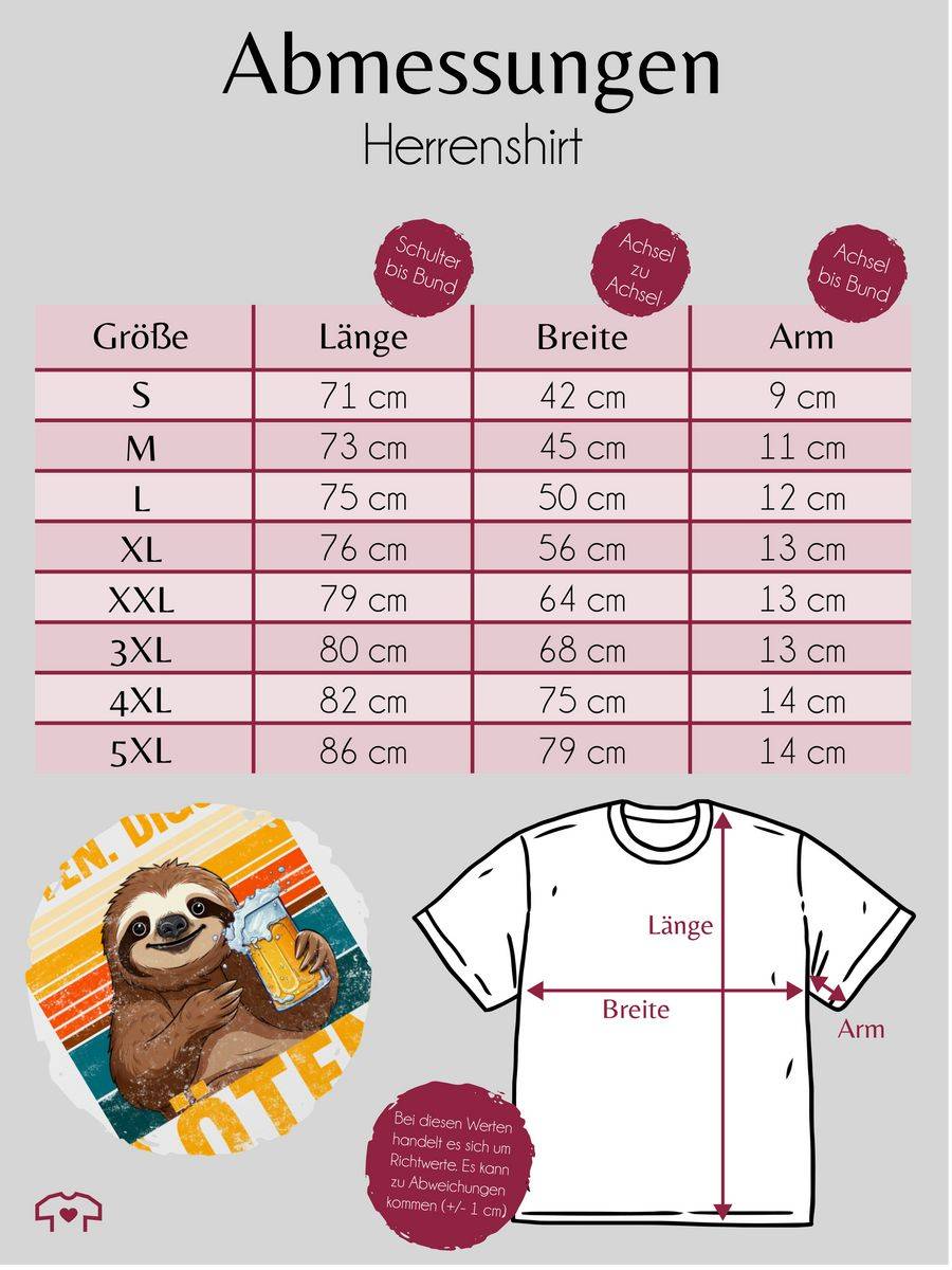 Shirtracer Löten Digga Löten - Digga Löten Bier Biertrinker Faultier Saufi: T-Shirt Gym Bag Shirtracer