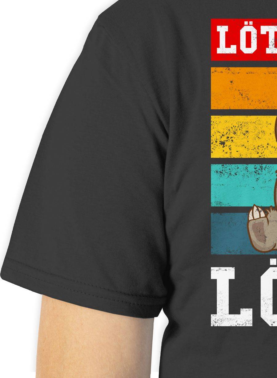 Shirtracer Löten Digga Löten Vintage Weiß Bunt Shirts & Mehr Shirtracer