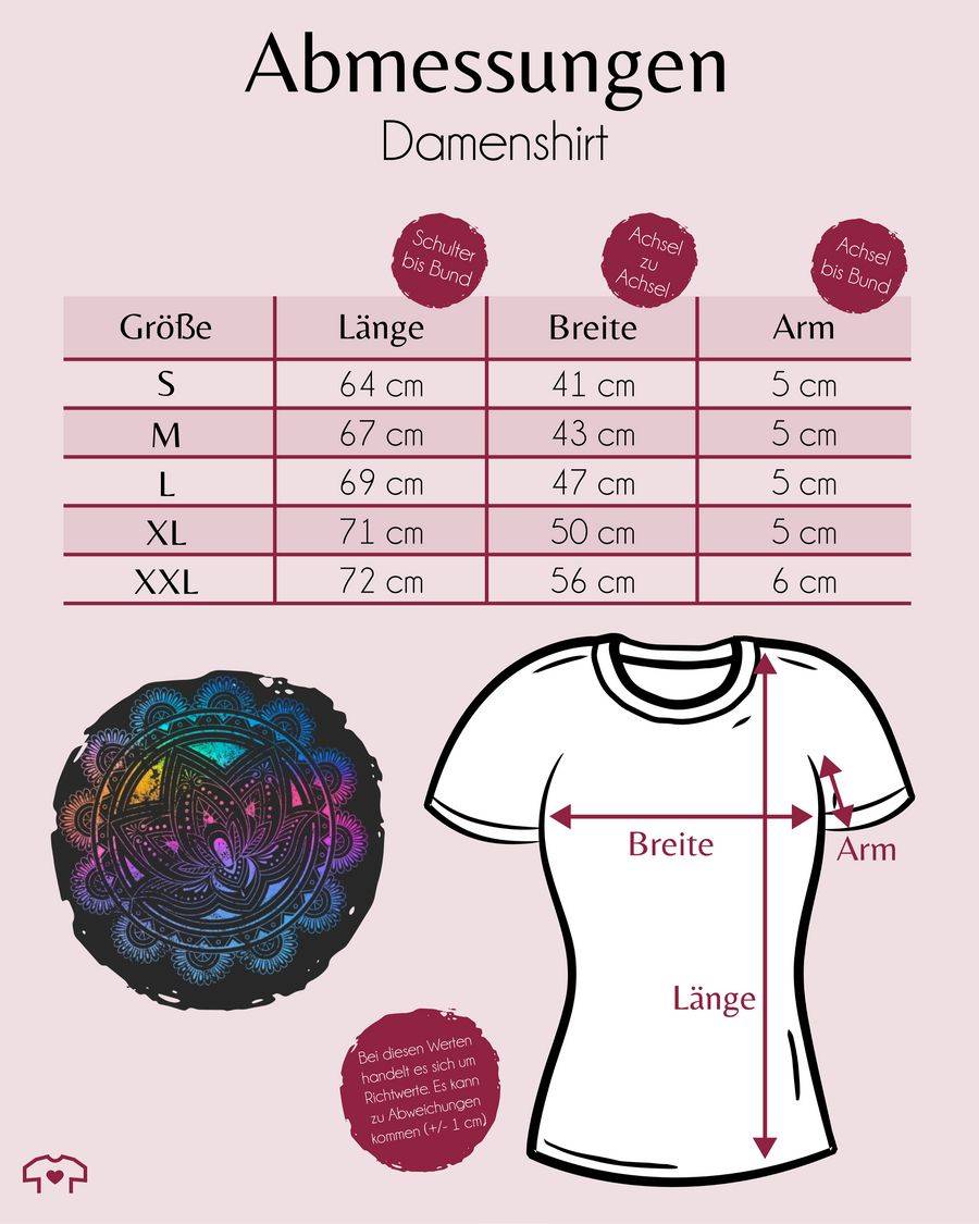 Shirtracer Lotusblume Lotus Meditation Entspannung Spirituelle Mandala Pilates: T-Shirt Ruc Shirtracer