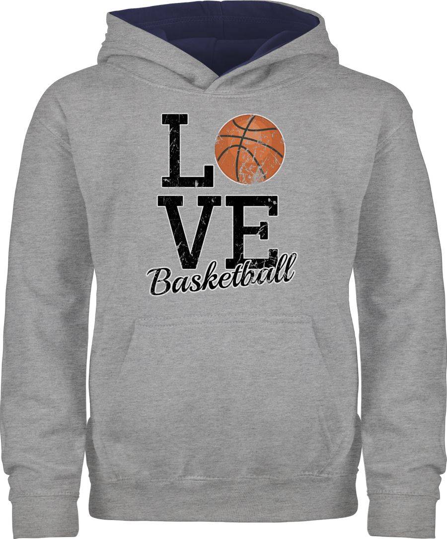 Shirtracer Love Basketball: T-Shirt Turnbeutel Shirtracer