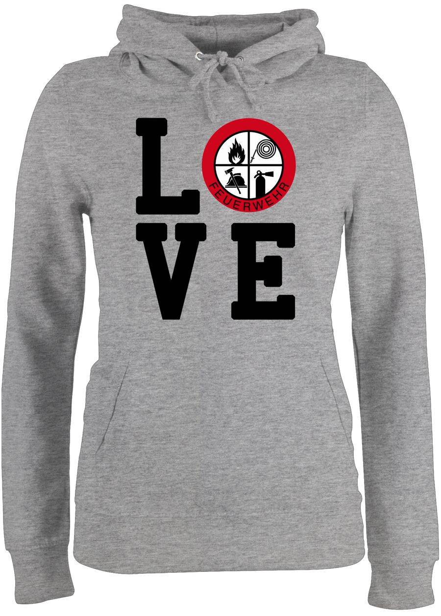Shirtracer LOVE Feuerwehr: Tshirt Gym Bag Shirtracer