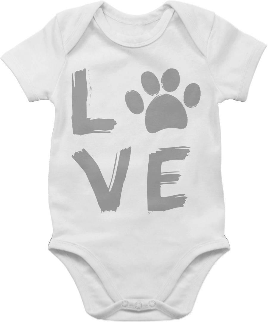 Shirtracer Love Pfotenabdruck: Tshirt Rucksack Shirtracer