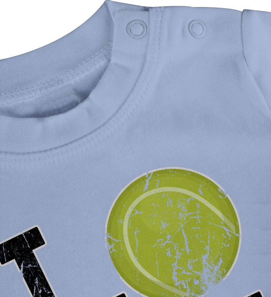 Shirtracer Love Tennis: Tshirt Turnbeutel Shirtracer