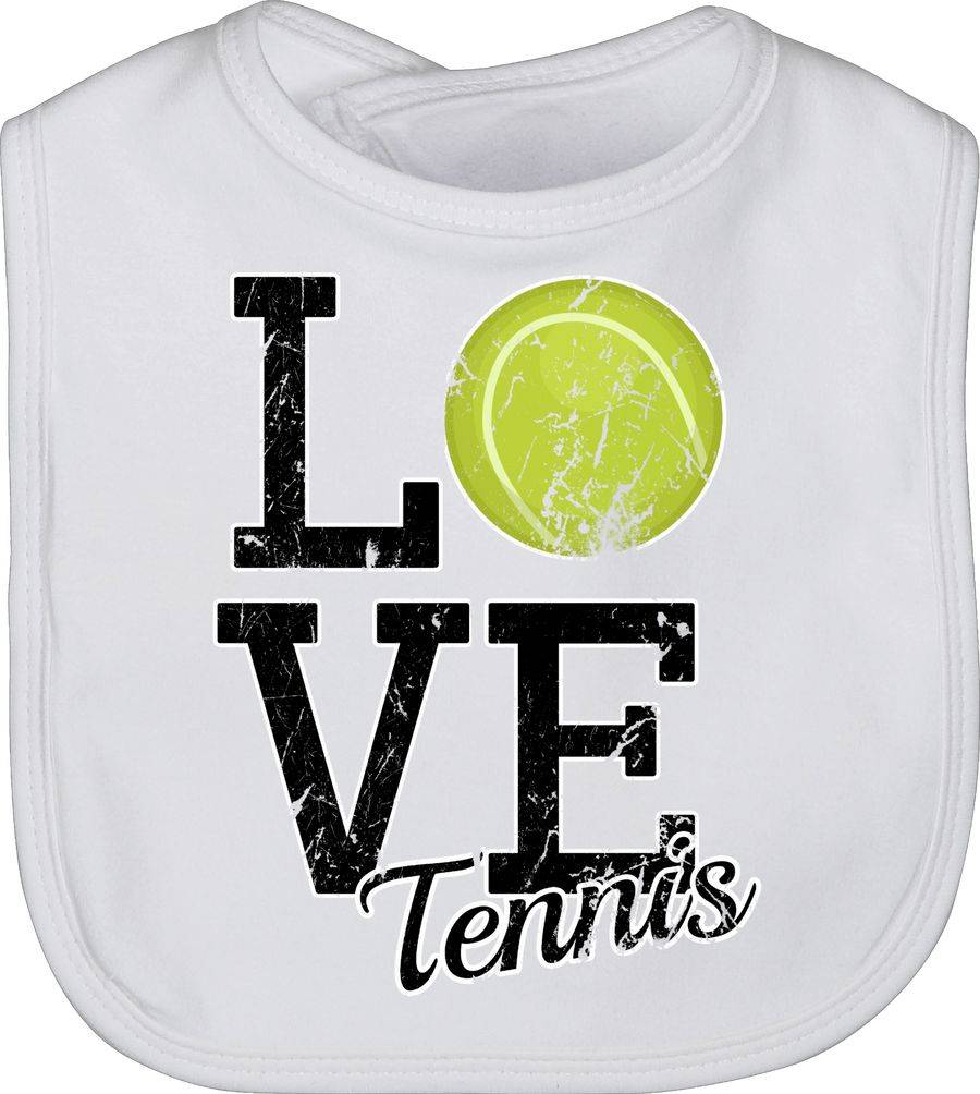 Shirtracer Love Tennis: Tshirt Turnbeutel Shirtracer