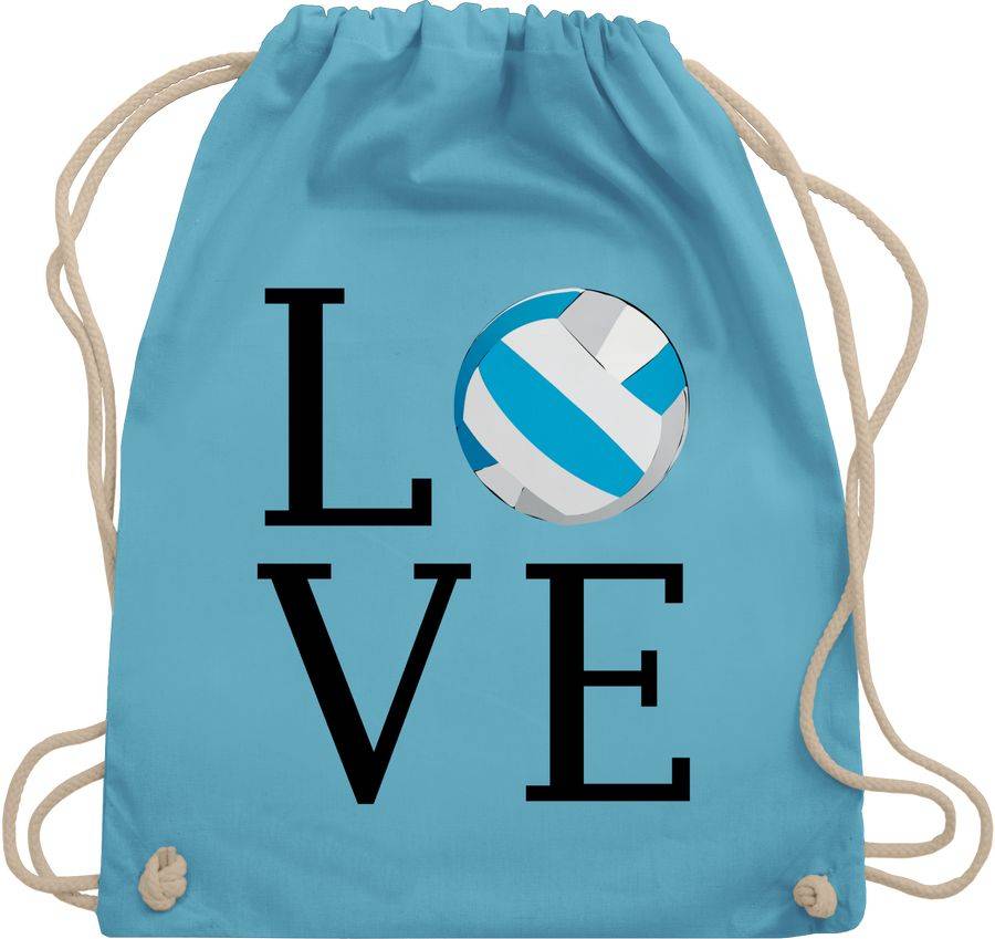 Shirtracer Love Volleyball: Tshirt Rucksack Shirtracer