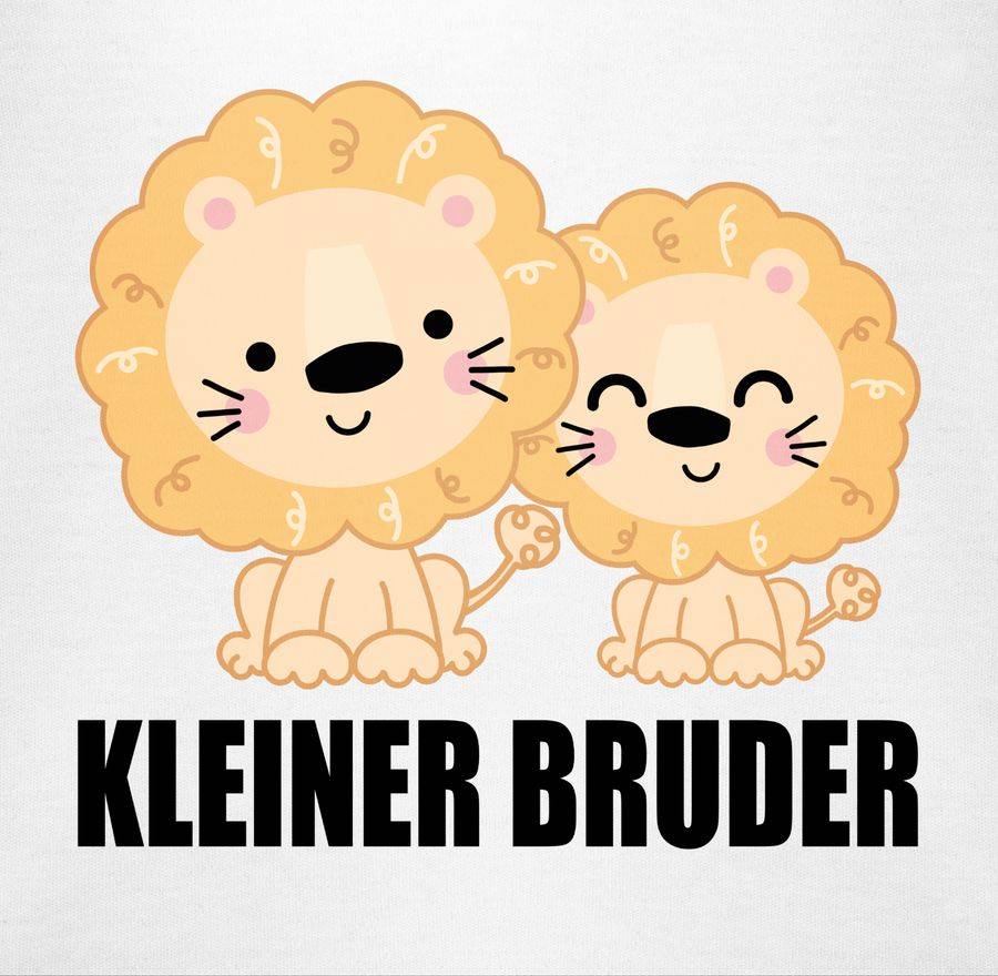 Shirtracer Löwe - Kleiner Bruder: T-Shirt Rucksack Shirtracer
