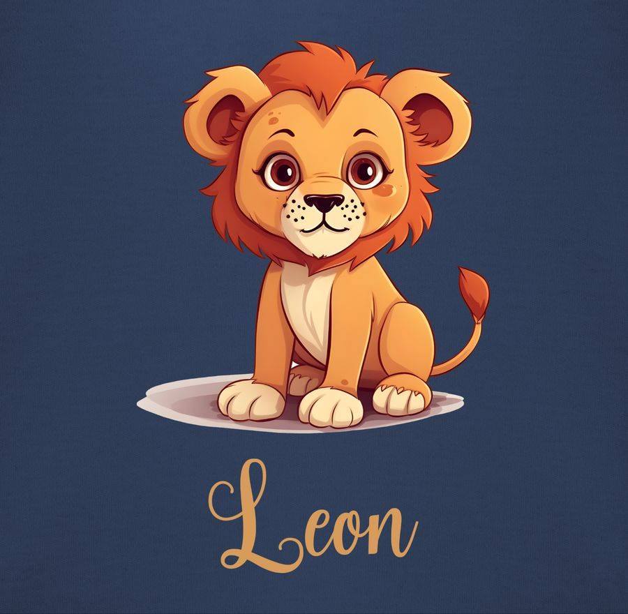 Shirtracer Löwe König Der Tiere Leu Mit Namen - Zootiere Tiermotiv: Tshirt Gym Bag Shirtracer